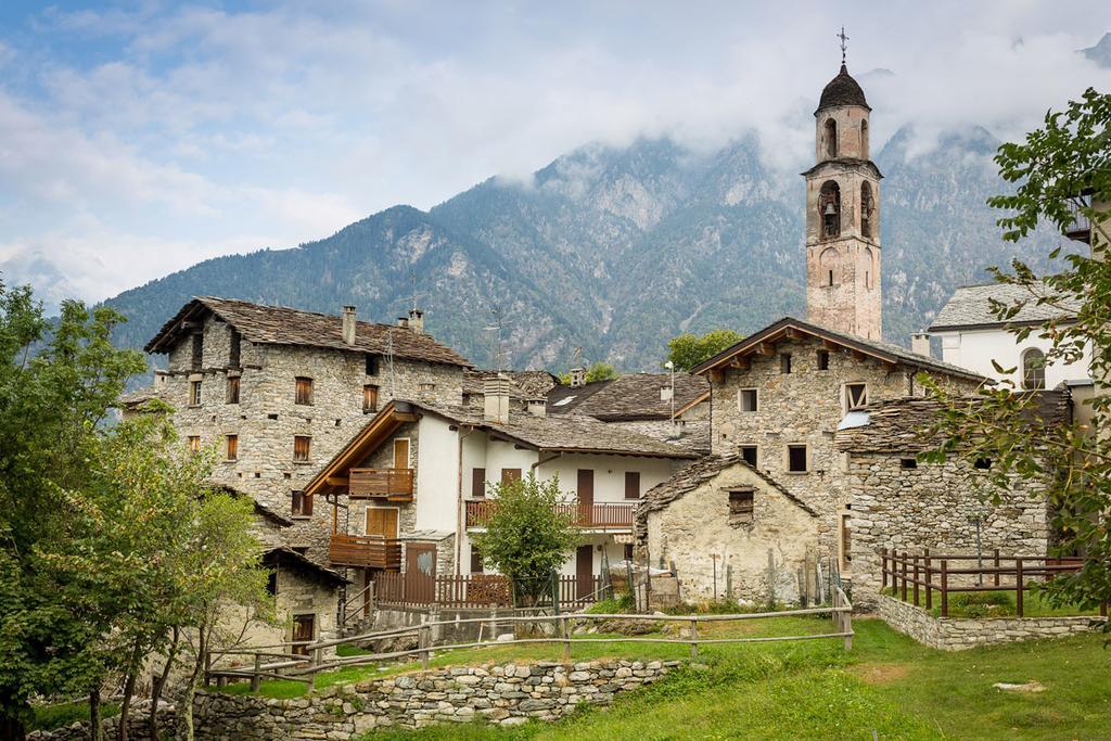 Rifugio Uschione Vendégház Chiavenna Kültér fotó
